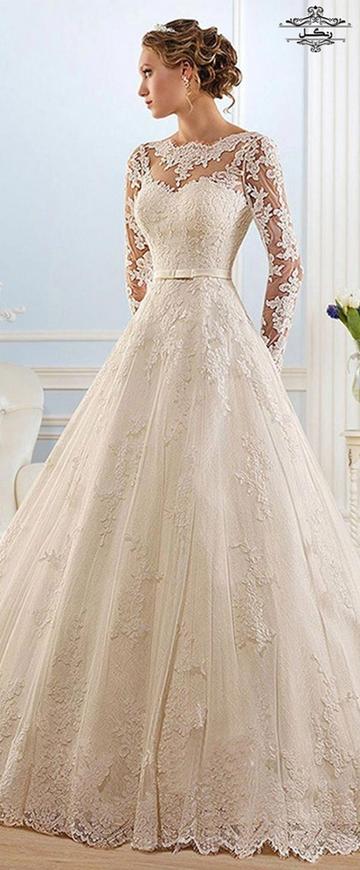 نکات خرید و دوخت لباس عروس جدید شیک 2019