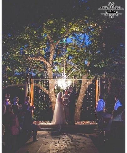 ایده عکاسی عروسی در شب و هوای تاریک | آتلیه عکاسی عروسی