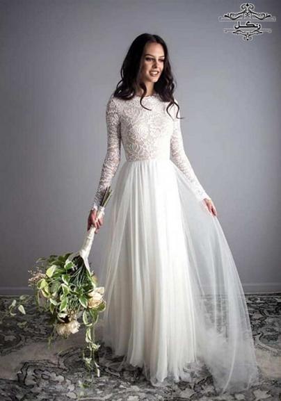 عروسی به سبک بوهو | مدل لباس عروس بوهو فرمالیته