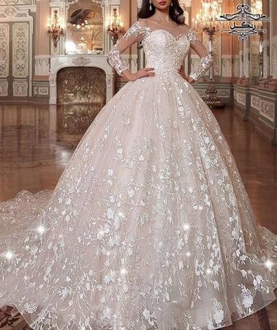 مدل لباس عروس اسکارلت شیک جدید 2019