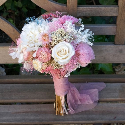 گل عروسیتو خودت درست کن! آموزش درست کردن دسته گل عروس ???