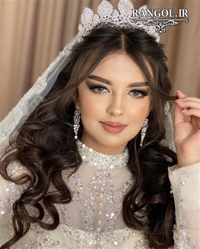  ویدیو مدل میکاپ عروس عکس آرایش عروس 