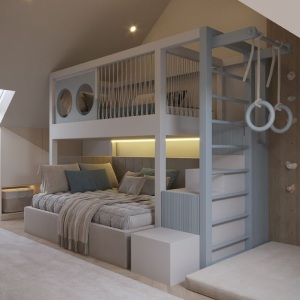 تخت دو طبقه سفارشی