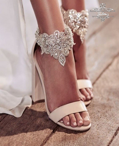 مدل کفش پاشنه بلند عروس راحت شیک 