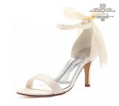 مدل کفش پاشنه بلند عروس راحت شیک 