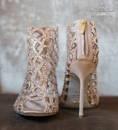 مدل کفش پاشنه بلند عروس راحت شیک 