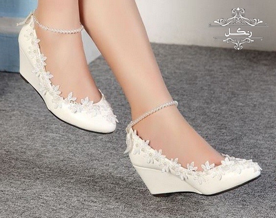 مدل کفش پاشنه بلند عروس راحت شیک 
