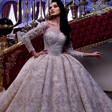 نکات خرید و دوخت لباس عروس جدید شیک 2019