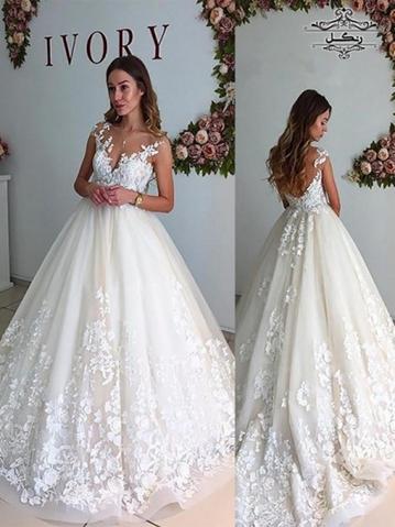 نکات خرید و دوخت لباس عروس جدید شیک 2019