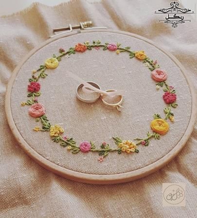 تزیین جای انگشتر حلقه عروس داماد عقد نامزدی بله برون تزیین جای انگشتر حلقه عروس داماد عقد نامزدی بله برون