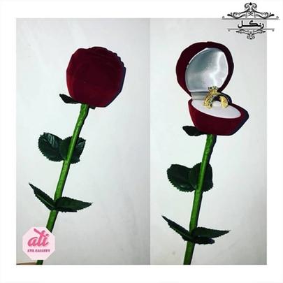 تزیین جای انگشتر حلقه عروس داماد عقد نامزدی بله برون تزیین جای انگشتر حلقه عروس داماد عقد نامزدی بله برون