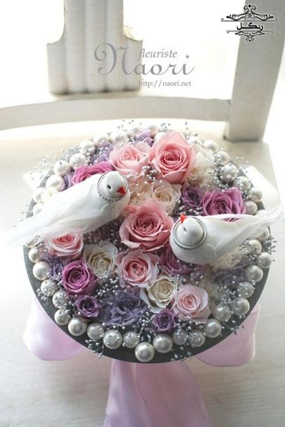 تزیین جای انگشتر حلقه عروس داماد عقد نامزدی بله برون تزیین جای انگشتر حلقه عروس داماد عقد نامزدی بله برون