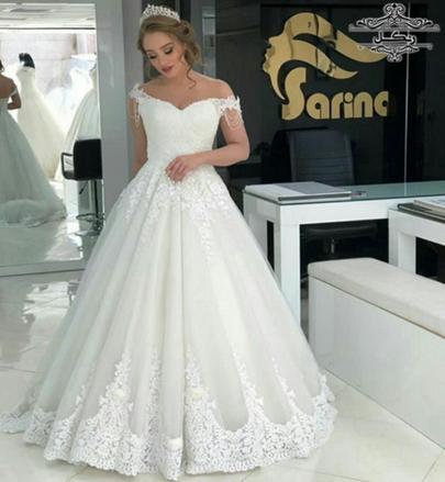 مدل لباس عروس قد کوتاه ریز اندام ایرانی
