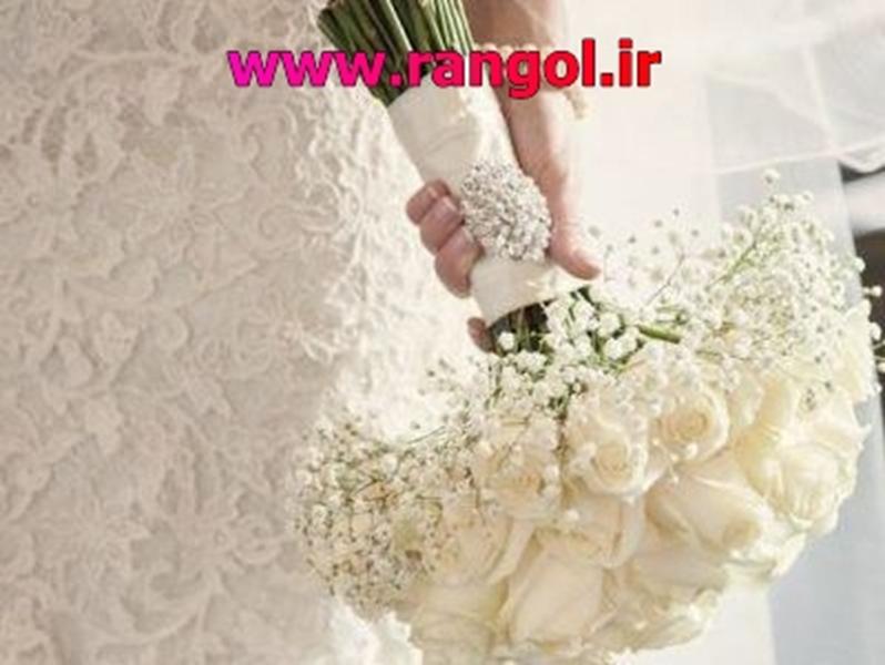 عکس دسته گل عروس - آتلیه عکاسی عروسی