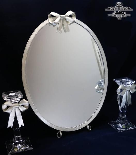 مدل آینه شمعدان جدید عروس سفره عقد - آینه و کنسول