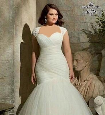 بهترین مدل لباس عروس افراد چاق تپل و پلاس سایز