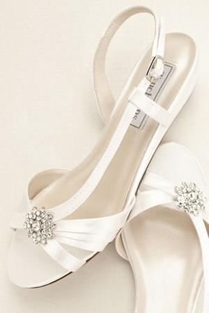 مدل کفش عروس راحت تخت بدون پاشنه اسپرت