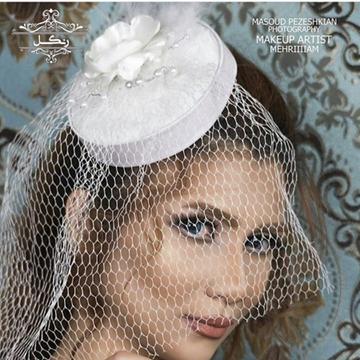 مدل کلاه عروس کلاه کاپ توردار فرانسوی عروس عقد فرمالیته