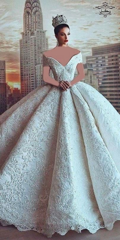 مدل لباس عروس شلوغ کارشده پرکار جدید شیک