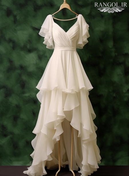 مدل لباس فرمالیته عروس لباس فرمالیته شیک خاص بوهمی جنگل دریا کویر ترند