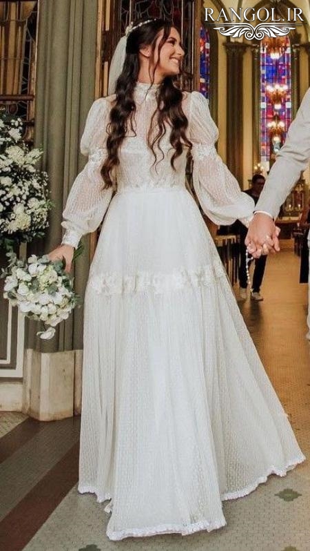 مدل لباس فرمالیته عروس لباس فرمالیته شیک خاص بوهمی جنگل دریا کویر ترند