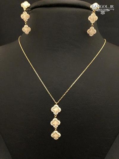 مدل نیم ست طلا زنانه دخترانه شیک جدید مدل نیم ست طلا زنانه دخترانه شیک جدید