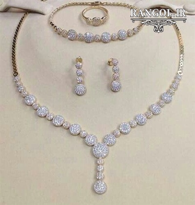 مدل سرویس طلا عروس جدید شیک 