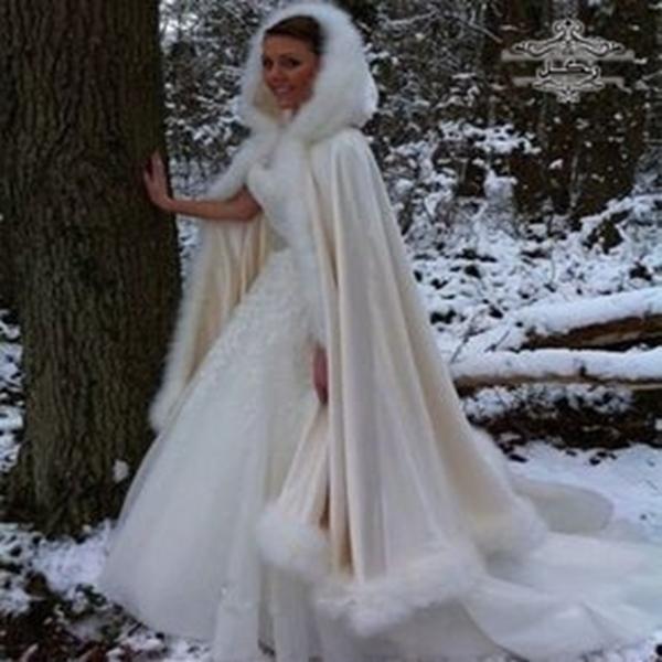 مدل شنل و کت گرم زمستانی و پاییزی برای عروس