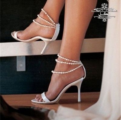 مدل کفش پاشنه بلند عروس راحت شیک 