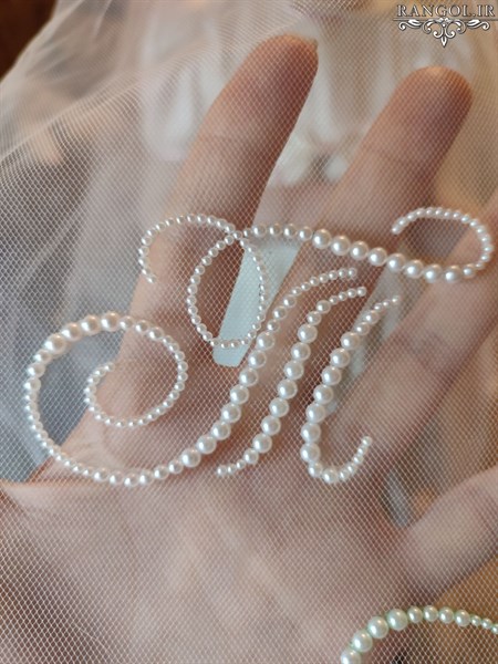 تور عروس مدل جدید ترند تور عقد تور بلند کوتاه تور مروارید نگین گیپور تور عربی تور محضر لباس عروس