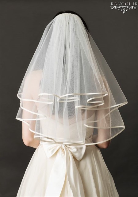 تور عروس مدل جدید ترند تور عقد تور بلند کوتاه تور مروارید نگین گیپور تور عربی تور محضر لباس عروس