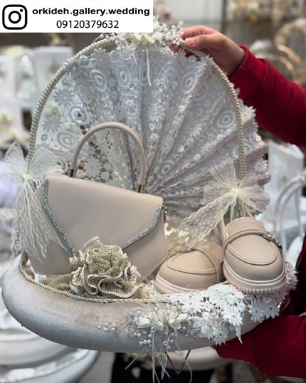 سبد بله برون باکس مخمل بله برون جعبه مخمل شیک لاکچری جدید بله برون نامزدی