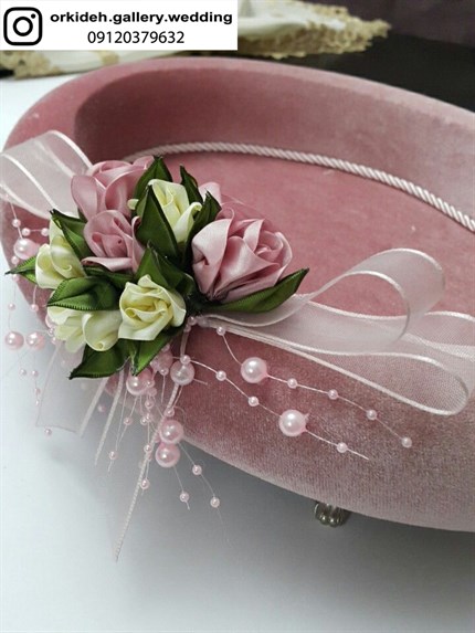 سبد بله برون باکس مخمل بله برون جعبه مخمل شیک لاکچری جدید بله برون نامزدی