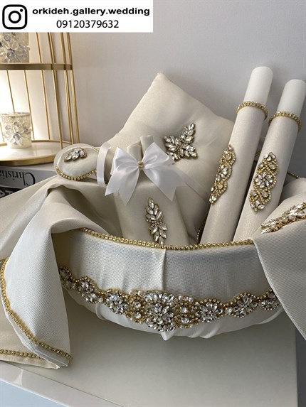 سبد بله برون باکس مخمل بله برون جعبه مخمل شیک لاکچری جدید بله برون نامزدی