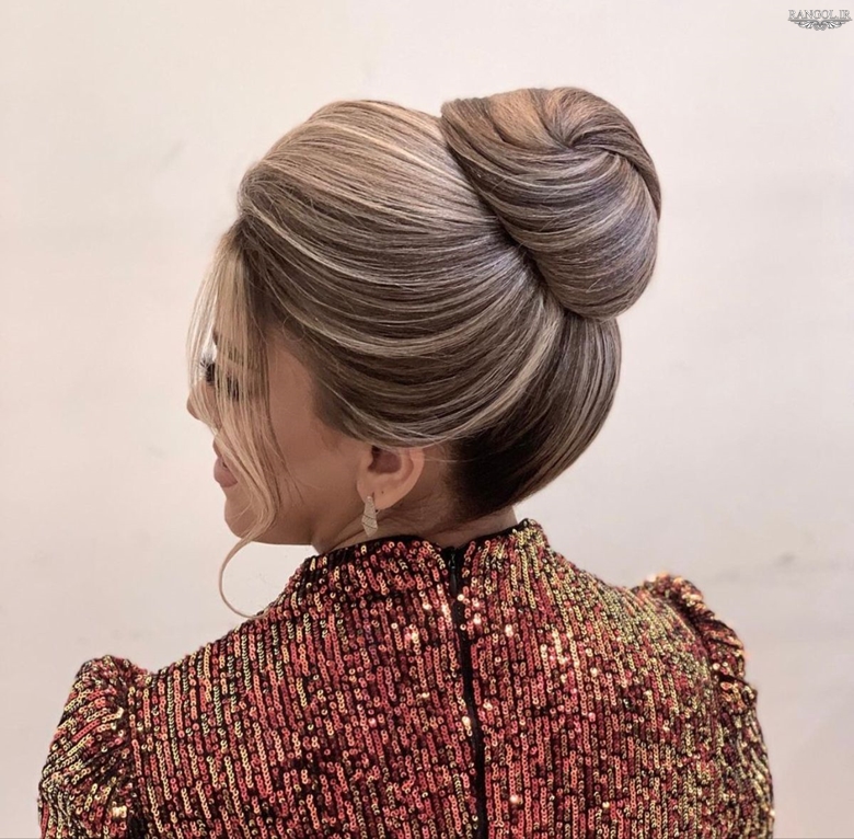 مدل شینیون مادر عروس مدل شینیون مادر داماد شینیون زنانه موی کوتاه