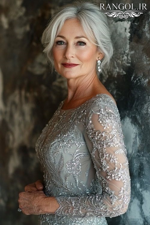 مدل شینیون مادر عروس مدل شینیون مادر داماد شینیون زنانه موی کوتاه