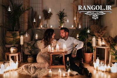 ایده عکاسی فرمالیته عروسی ارزان در خانه