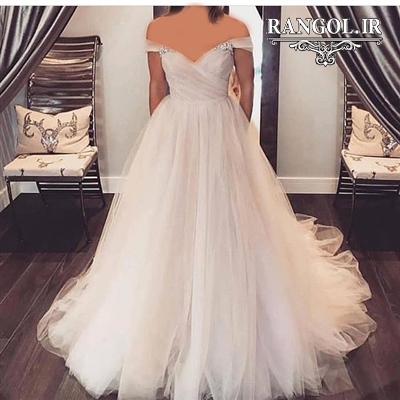 لباس عروس پفی پرنسسی شیک جدید ایرانی
