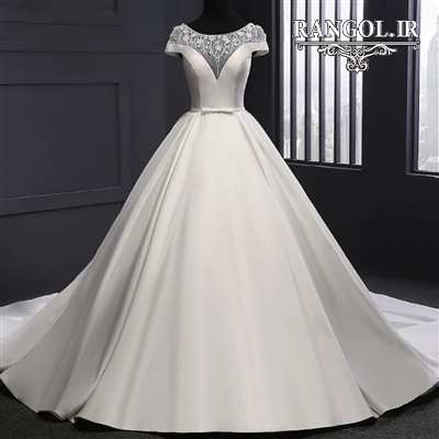 لباس عروس پفی پرنسسی شیک جدید ایرانی