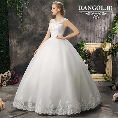 لباس عروس پفی پرنسسی شیک جدید ایرانی