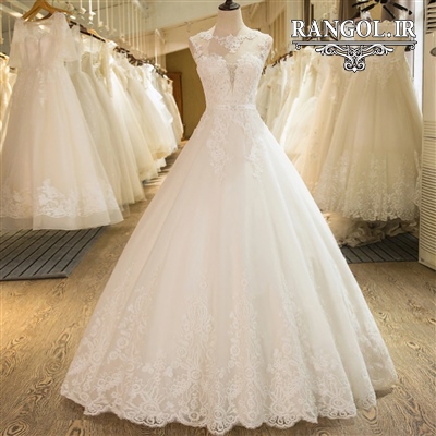 لباس عروس پفی پرنسسی شیک جدید ایرانی
