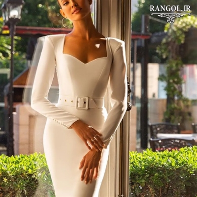 لباس عقد محضری مدل پیراهن عقد عروس شیک جدید خاص