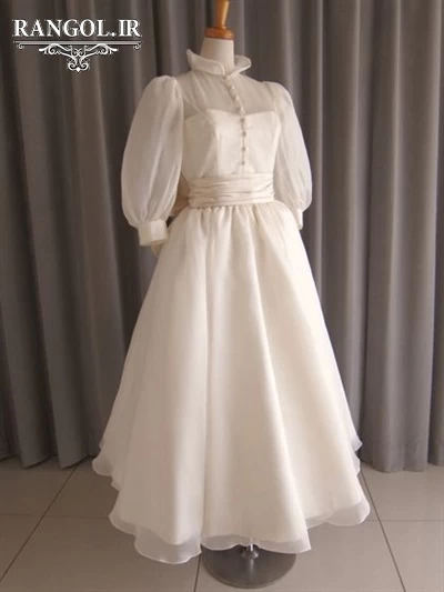 لباس عقد محضری مدل پیراهن عقد عروس شیک جدید خاص