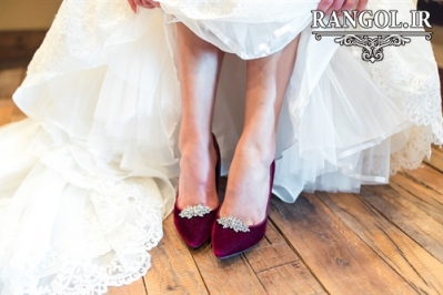 کفش عروس خاص متفاوت لاکچری عجیب رنگی