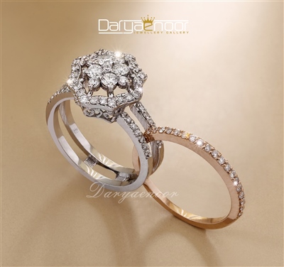 مدل حلقه انگشتر طلا جواهر عروسی ازدواج عروس