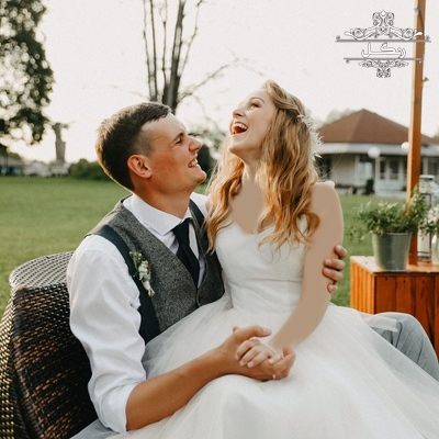 عکس فرمالیته مدل ژست عکاسی عروس داماد