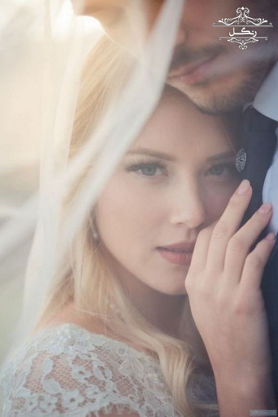 عکس فرمالیته مدل ژست عکاسی عروس داماد