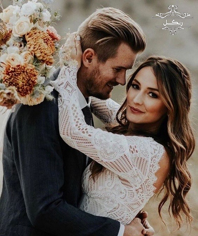 عکس فرمالیته مدل ژست عکاسی عروس داماد