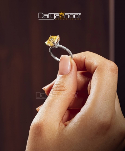 مدل حلقه انگشتر طلا جواهر ظریف ساده شیک مینیمال لاکچری 