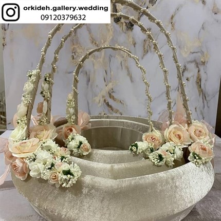 مرکز تزیین بله برون تزیین عقد ست هدیه بله برون نامزدی عروس دیزاین بله برون